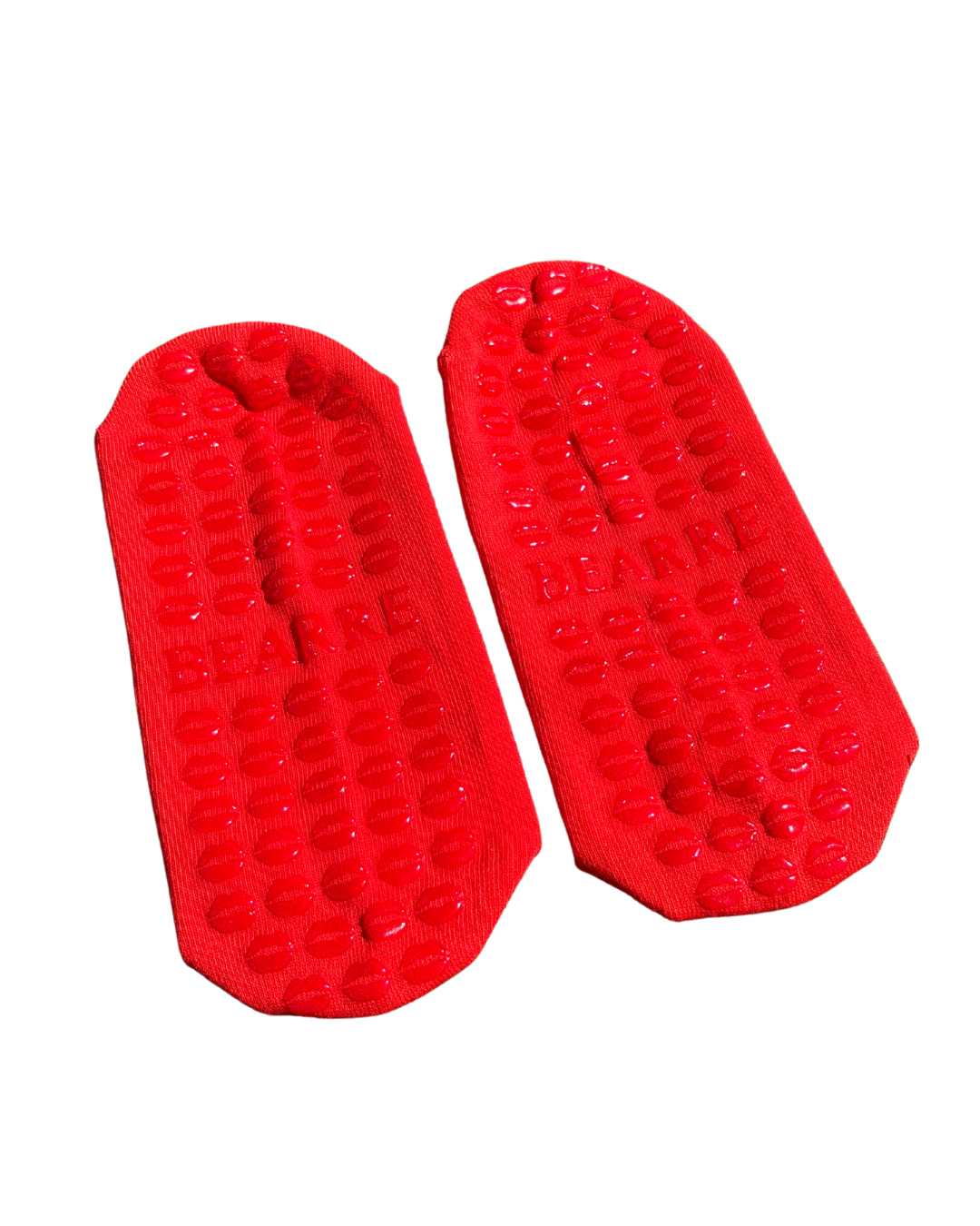 Pucker Up Ruffle Crew Grip Socks